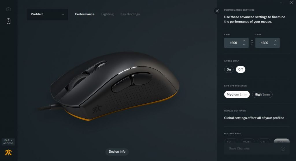 fnatic clutch 2 gaming mouse