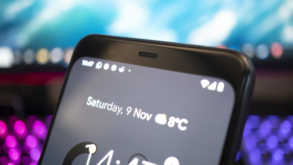 Google Pixel 4 XL mobile phone 1