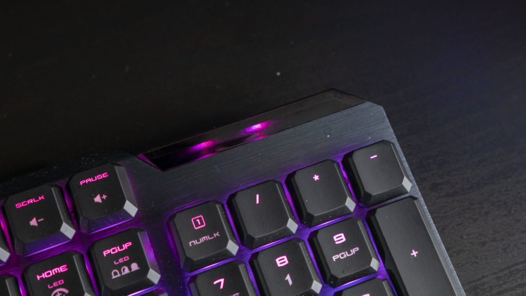 msi vigor gk50 low profile gaming keyboard