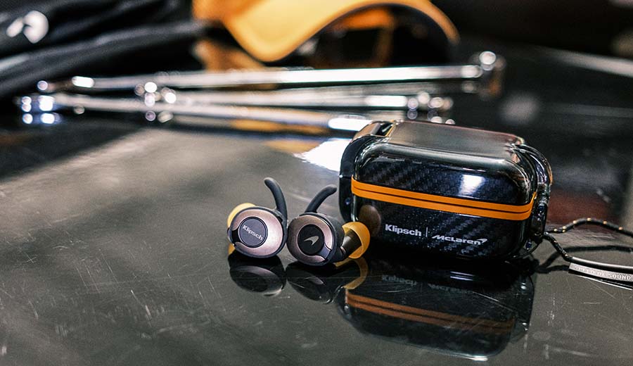 klipsch mclarren headphones