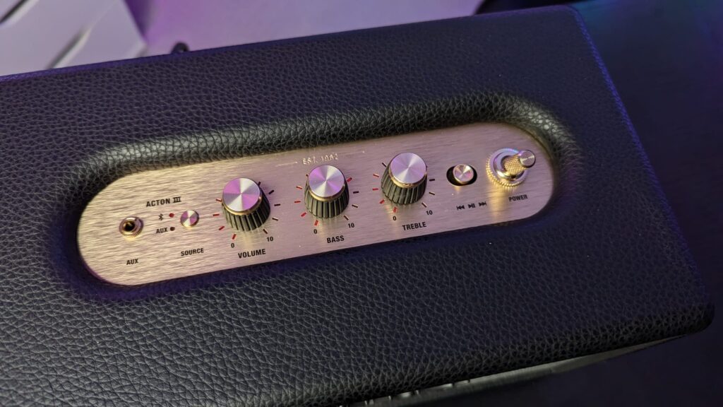 marshall acton 3 speaker